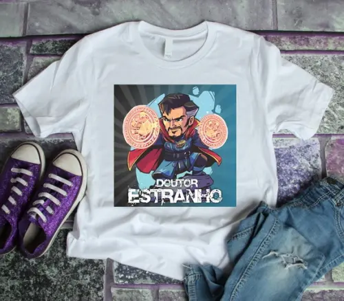 Camiseta Super Heróis Doutor Estranho