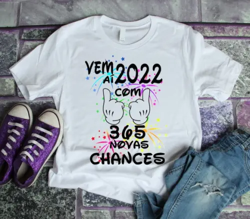 Camiseta Ano Novo 2022