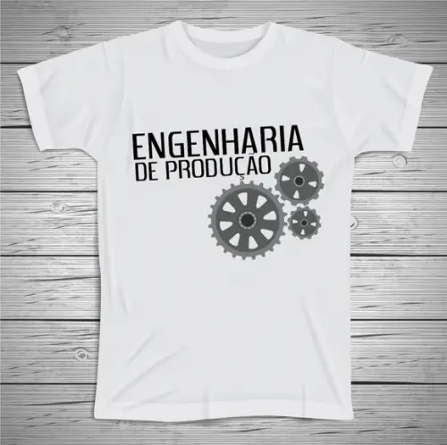 Camiseta Profissão Engenharia de Produção
