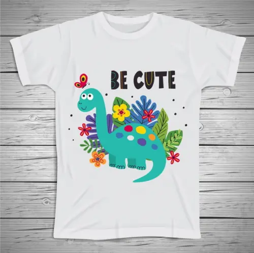 Camiseta Infantil Dinossauro