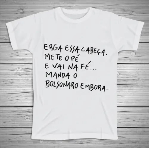 Camiseta Fora Bolsonaro