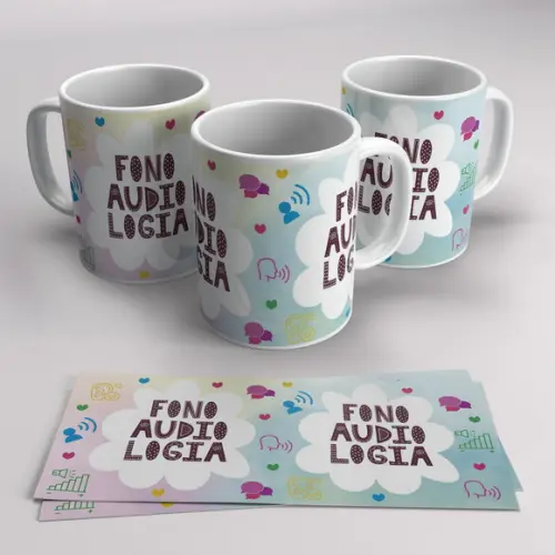 Caneca Profissão Fonoaudiologia
