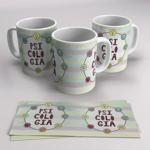 Caneca Profissão Psicologia