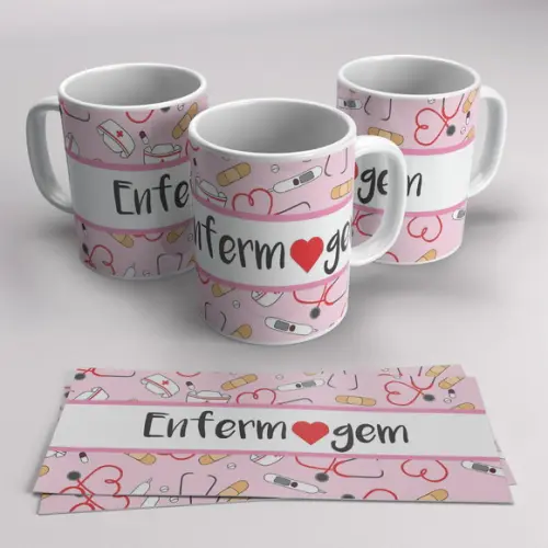 Caneca Profissão Enfermagem