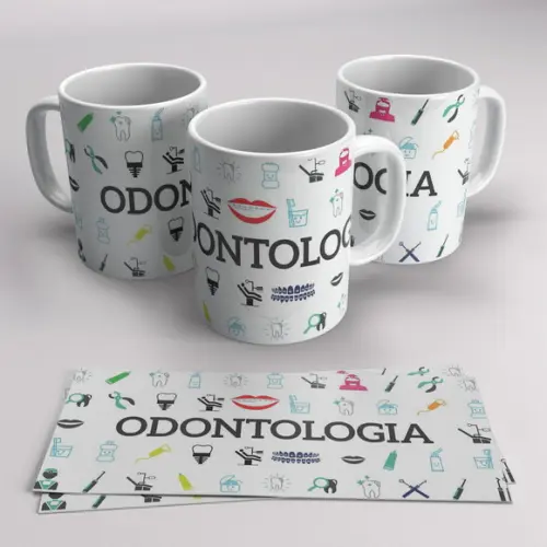 Caneca Profissão Odontologia