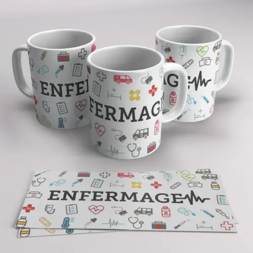 Caneca Profissão Enfermagem