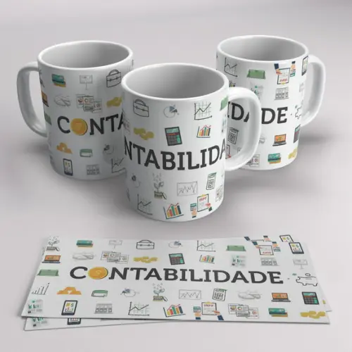 Caneca Profissão Contabilidade