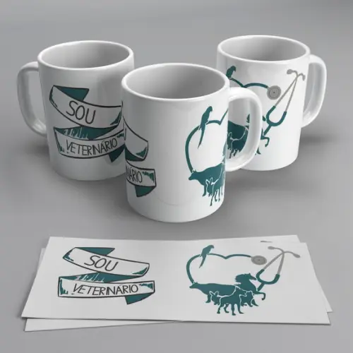 Caneca Profissão Sou Veterinário