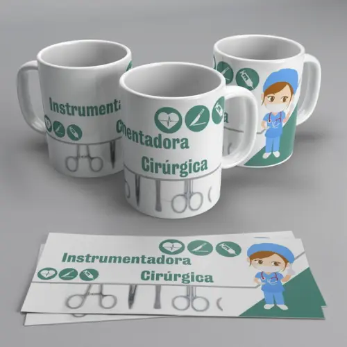 Caneca Profissão Instrumentadora Cirúrgica