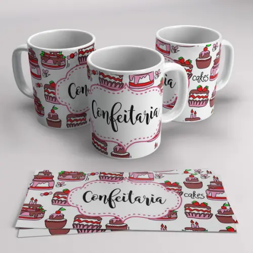 Caneca Profissão Confeiteira
