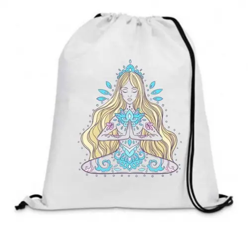 Mochilinha Namastê 30x40