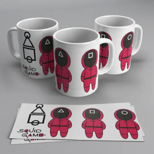 Caneca Porcelana Round 6