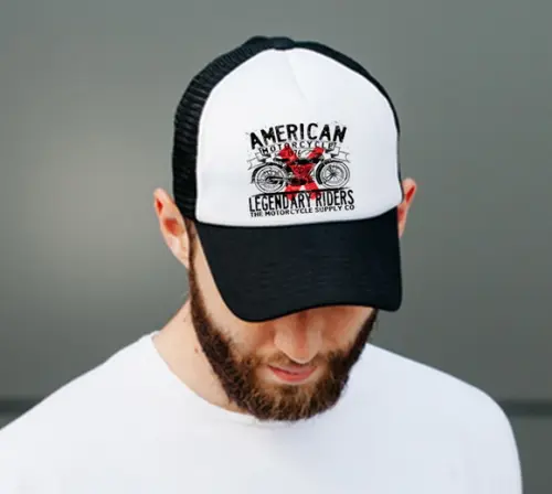 Boné Trucker Motociclismo