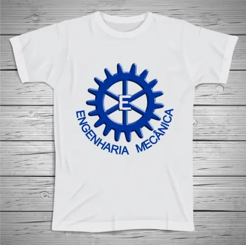 Camiseta Profissão Engenharia Mecânica