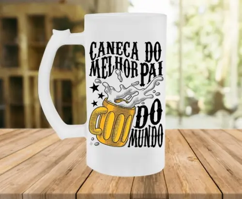 Caneca de chopp Dia dos Pais