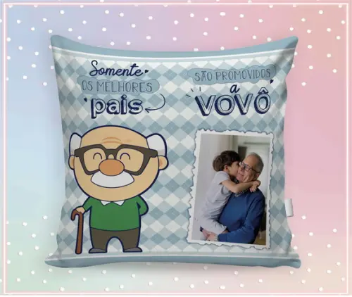 Almofada Decorativa Somente Os Melhores Pais