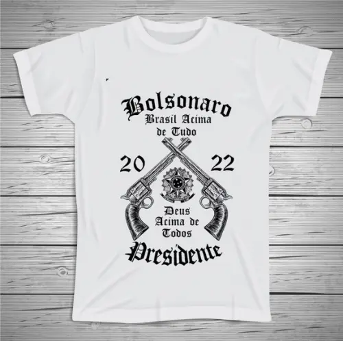 Camiseta Bolsonaro 2022