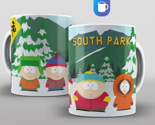 Caneca Porcelana South Park