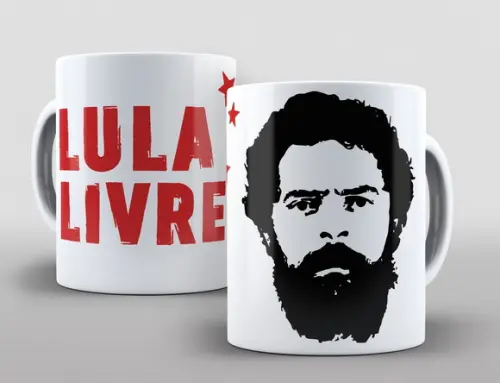 Caneca Porcelana Lula Livre