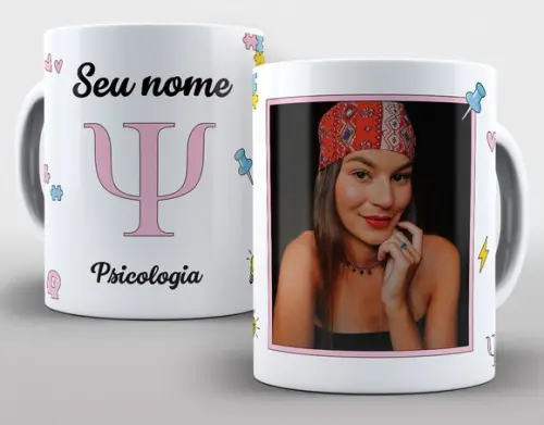 Caneca Profissão Psicologia
