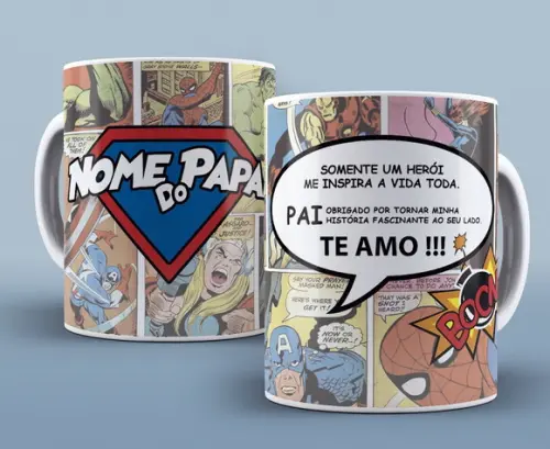 Caneca Dia dos Pais Personalizada