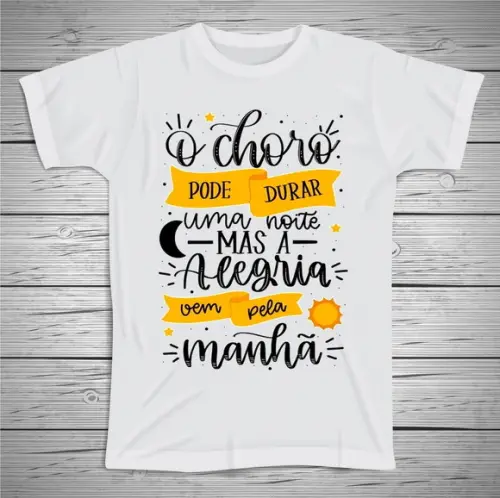 Camiseta O Choro pode Durar