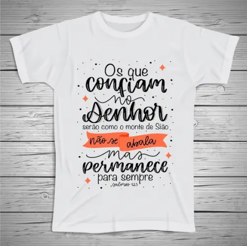 Camiseta Os Que Confiam no Senhor