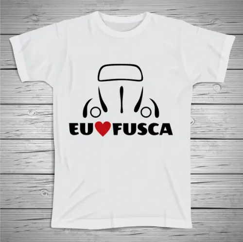 Camiseta Eu Amo Fusca
