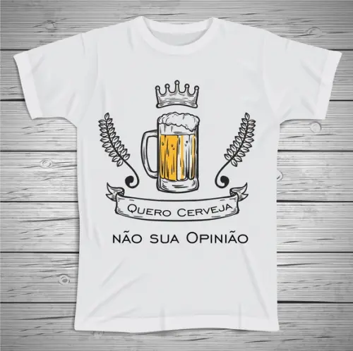 Camiseta Quero Cerveja