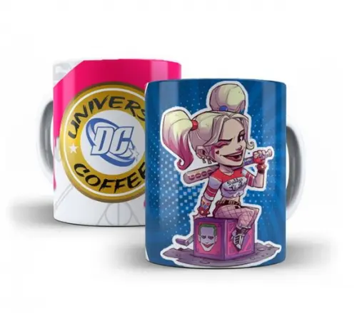 Caneca Porcelana Arlechina