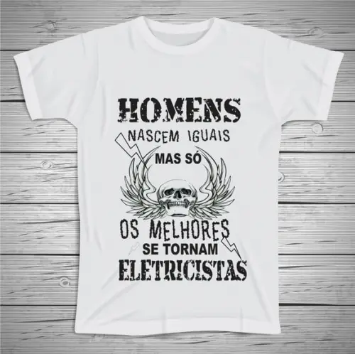 Camiseta Profissão Eletricista