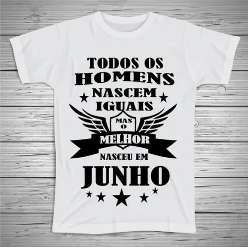 Camiseta Todos Os Homens Nascem Iguais