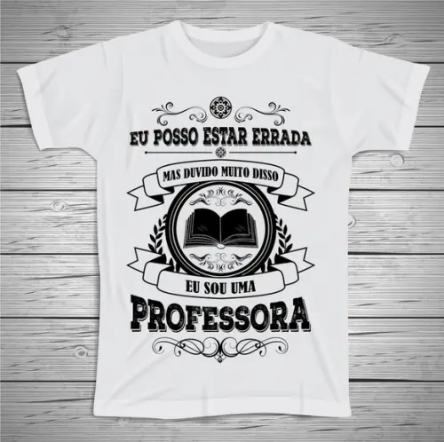 Camiseta Eu Sou Professora