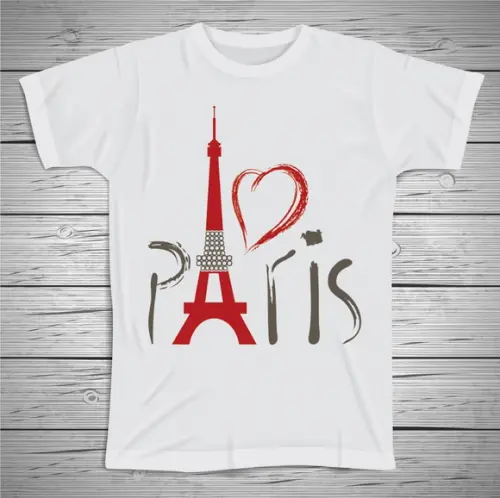 Camiseta Feminina Paris