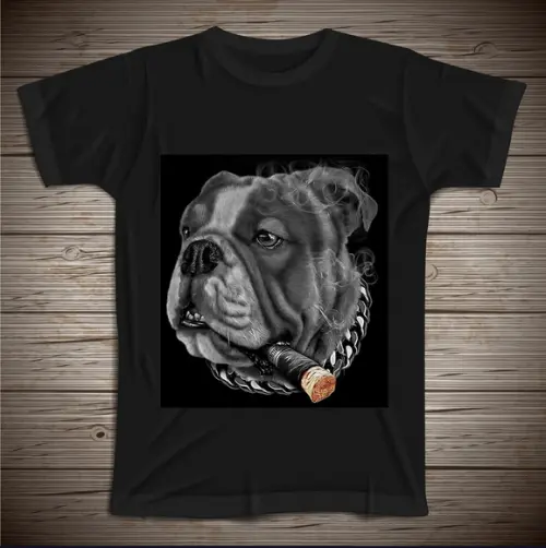 Camiseta Masculina Bulldog