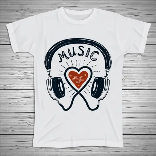 Camiseta Music