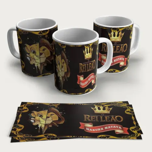 Caneca Rei Leão