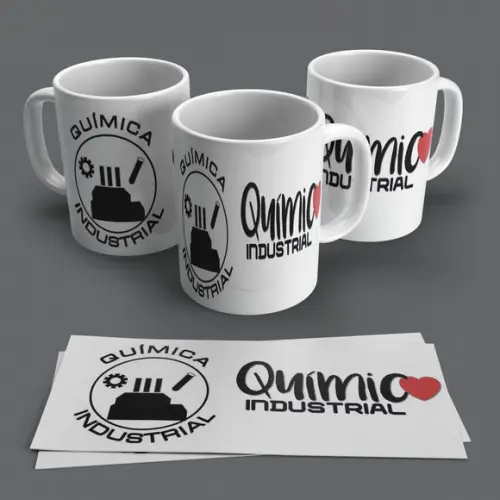Caneca Profissão Química Industrial