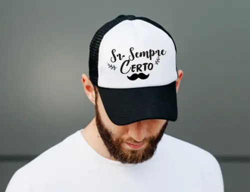 Boné Trucker Senhor Sempre Certo