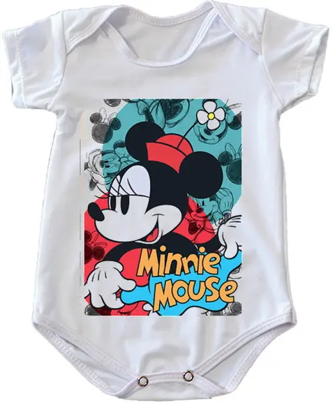 Body Infantil Minnie