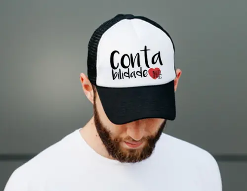 Boné Trucker Contabilidade