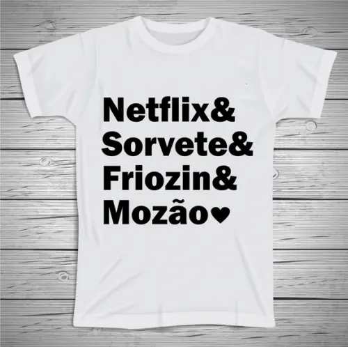 Camiseta Netflix Mozão
