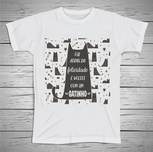 Camiseta Fui Atrás da Felicidade