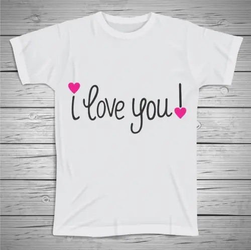 Camiseta Dia dos Namorados I Love You