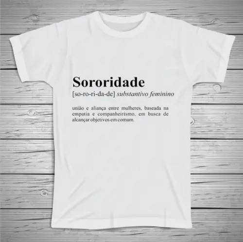 Camiseta Sororidade