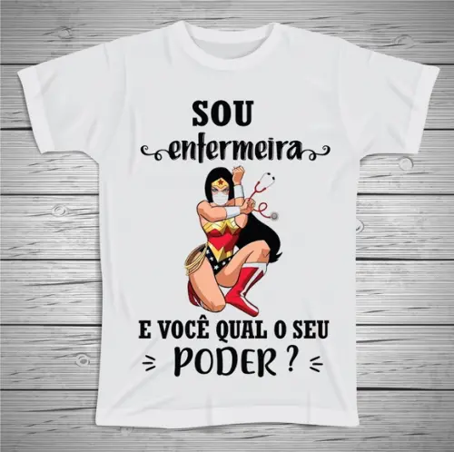 Camiseta Profissão Enfermagem