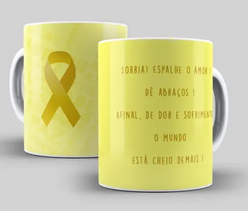 Caneca Setembro Amarelo