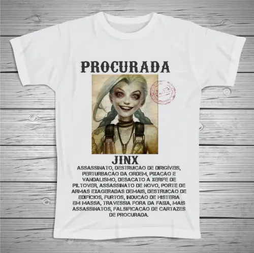 Camiseta Jinx