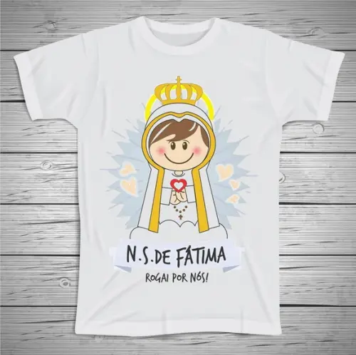Camiseta Nossa Senhora de Fátima