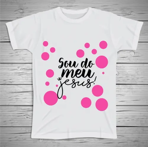Camiseta Religiosa Sou do Meu Jesus